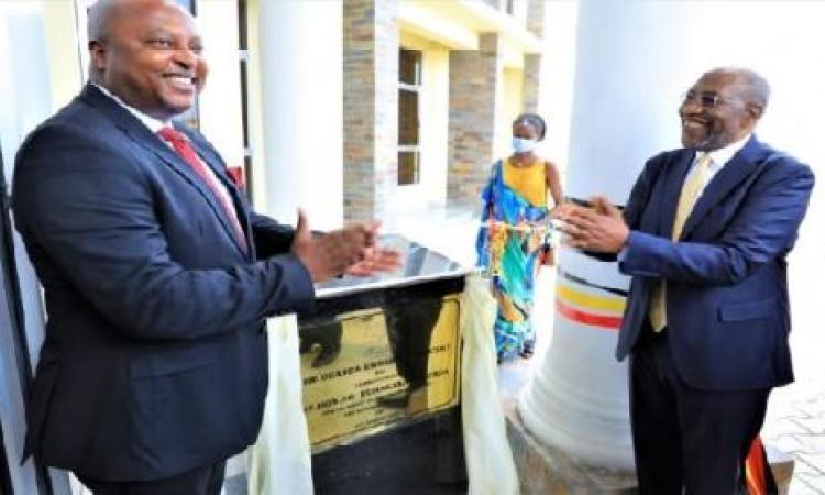 Dr. Ruhakana Rugunda officially opens the Uganda Embassy in Bujumbura