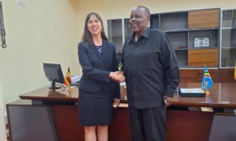 US Ambassador to Burundi pays courtesy call to Uganda Ambassador